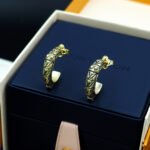 Louis Vuitton Lv Lozine Hoop Earrings Gold - Image 2