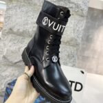 Louis Vuitton Territory Flat Ranger Boots Black 1A9Hae - Image 8