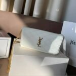 Saint Laurent Gaby Phone Case Bag Blanc Vintage 19Cm 7540511El079207 - Image 4