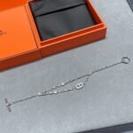 Hermes Crystals Bracelet Silver - Image 3
