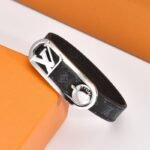 Louis Vuitton Lv Duo Bracelet Eclipse Silver M8640E - Image 2