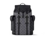 Louis Vuitton Christopher PM Backpack Monogram Eclipse Black 39Cm M46331