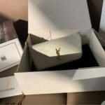 Saint Laurent Gaby Phone Case Bag Blanc Vintage 19Cm 7540511El079207 - Image 7