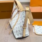 Louis Vuitton Carryall PM Multicolor Beige 29Cm M24707 - Image 3