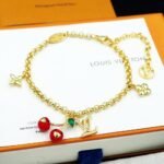 Louis Vuitton X Murakami Cerise Bracelet Gold M1691A - Image 2