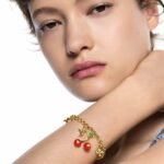 Louis Vuitton X Murakami Cerise Bracelet Gold M1691A - Image 5