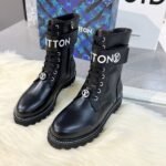 Louis Vuitton Territory Flat Ranger Boots Black 1A9Hae - Image 3