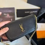 Saint Laurent Gaby Phone Case Bag Black 19Cm - Image 5