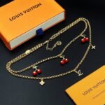 Louis Vuitton X Murakami Cerise Necklace Gold M02804 - Image 4
