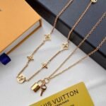 Louis Vuitton Lv Iconic Charm Necklace Gold M02494 - Image 4