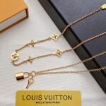 Louis Vuitton Lv Iconic Charm Necklace Gold M02494 - Image 5