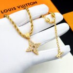 Louis Vuitton Lv Rope Pendant Necklace Gold M01751 - Image 3