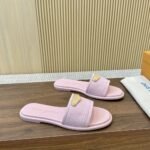 Louis Vuitton Lily Flat Mule Rose 1Agx46 - Image 4