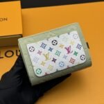 Louis Vuitton X Murakami Portefeuille Claire Green Tea 11Cm M13619 - Image 4