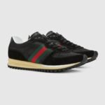 Gucci Men’s Re Motion Sneaker Black Original Gg Canvas 832461 Aaew3 1042 - Image 2