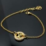 Louis Vuitton Louise By Night Bracelet Gold M00758 - Image 4