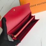 Louis Vuitton Sarah Wallet Monogram Red 19Cm - Image 9