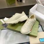 Gucci Women Rhyton Gucci Logo Leather Sneaker Beige 528892 Drw00 9522 - Image 10
