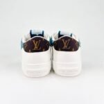 Louis Vuitton Charlie Trainers Monogram Denim White Blue 1Aaw2G - Image 2
