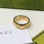 Gucci Icon Gg Thin Ring Yellow Gold ‎804335 J8500 8000 - Image 2