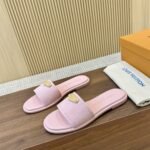 Louis Vuitton Lily Flat Mule Rose 1Agx46 - Image 2