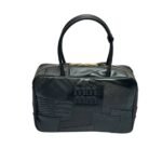 Miumiu Patchwork Beau Bag Black 35Cm