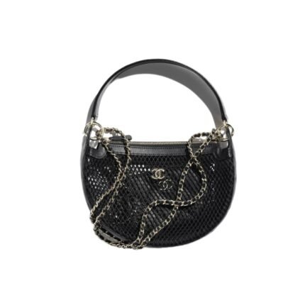 Chanel Clutch With Chain Black 20Cm Ap4573 B20118 94305