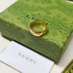 Gucci Icon Gg Thin Ring Yellow Gold ‎804335 J8500 8000 - Image 4