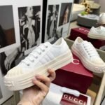Gucci Women Chunky Sneaker White 816879 Fabzz 9143 - Image 6