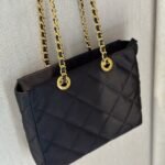 Prada Re Edition 1995 Chaîne Re Nylon Tote Bag Black 25Cm 1Bg468 2Aos F0002 V Coo - Image 3