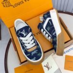 Louis Vuitton LV x The Darjeeling Limited LV Tilted Sneaker Blue 1AJTLH - Image 4