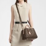 [Super Vip 1:1] Louis Vuitton Montaigne Bb Monogram Canvas Brown 29Cm M41055 - Image 10