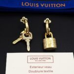 Louis Vuitton Lv Padlock Earrings M01583 - Image 2