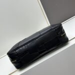 Miumiu Patchwork Beau Bag Black 35Cm - Image 5