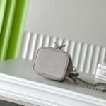[Super Vip 1:1] Louis Vuitton Nano Noé Brume Gray And White Quartz 16Cm M14224 - Image 5