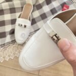 Hermes Oz Mule White H212296Z 02360 - Image 3