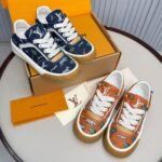 Louis Vuitton LV x The Darjeeling Limited LV Tilted Sneaker Blue 1AJTLH - Image 9