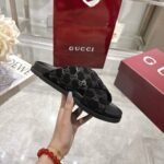 Gucci Men Slide Sandal Black 834940 Aaduo 1000 - Image 6
