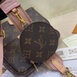 [Super Vip 1:1] Louis Vuitton Multi Pochette Accessoires Rose Clair 24Cm M44840 - Image 3
