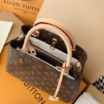 [Super Vip 1:1] Louis Vuitton Montaigne Bb Monogram Canvas Brown 29Cm M41055 - Image 3
