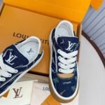 Louis Vuitton LV x The Darjeeling Limited LV Tilted Sneaker Blue 1AJTLH - Image 6