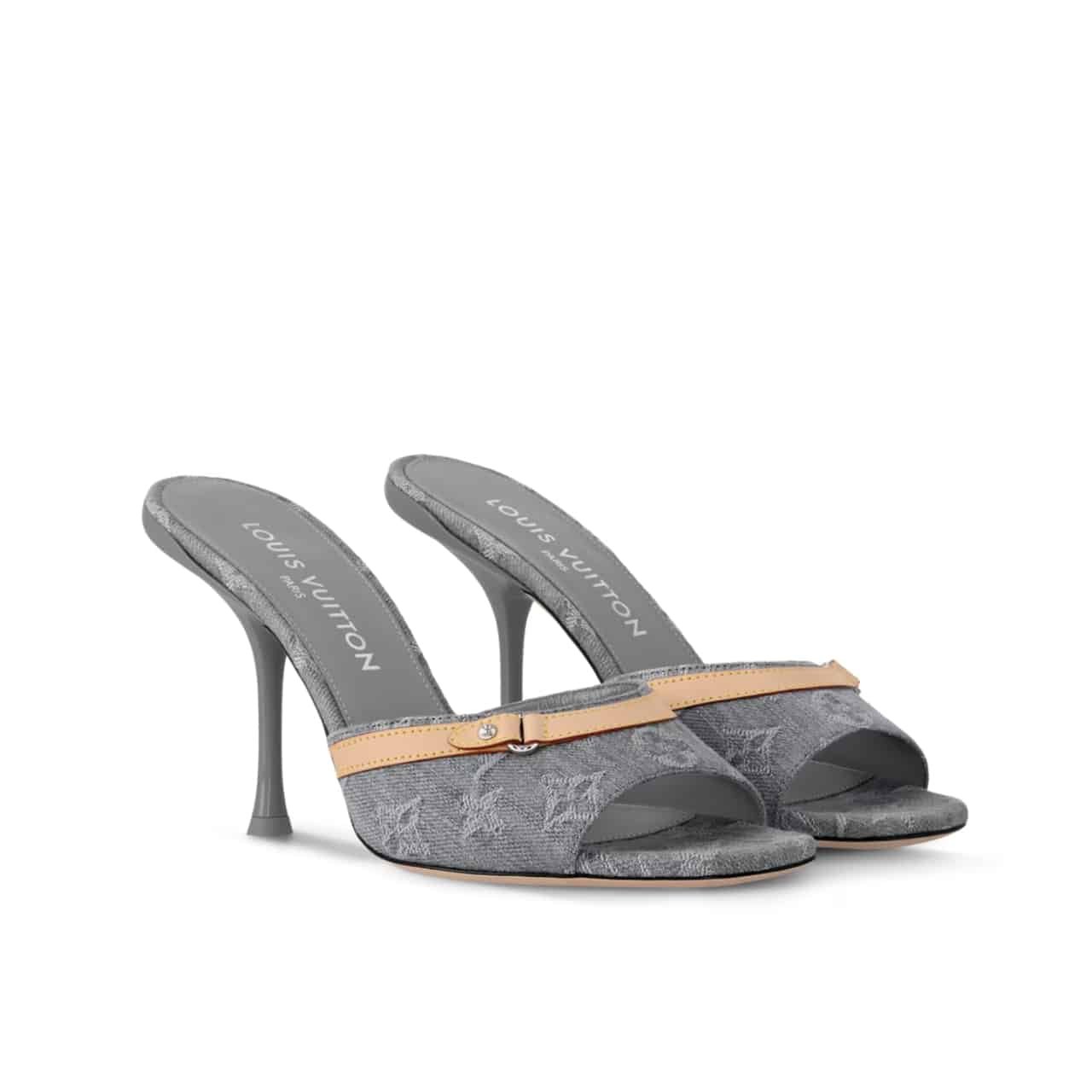 27-1-14 Louis Vuitton 6Am Mule Gray 1Adigt - Image 1