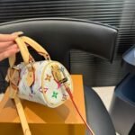 Louis Vuitton X Takashi Murakami Nano Speedy White Multicolored 20Cm M13391 - Image 5