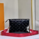 Louis Vuitton Coussin PM Bag Black Red 26Cm - Image 2