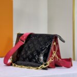 Louis Vuitton Coussin PM Bag Black Red 26Cm - Image 8