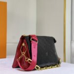 Louis Vuitton Coussin PM Bag Black Red 26Cm - Image 9
