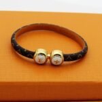 Louis Vuitton Lv Blooming Bracelet Monogram Brown M8435E - Image 3