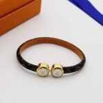 Louis Vuitton Lv Blooming Bracelet Monogram Brown M8435E - Image 4
