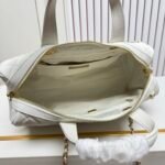 [Super Vip 1:1] Chanel Large Bowling Bag White 31Cm As5579 B20894 10601 - Image 10