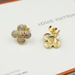 Louis Vuitton Vivienne Earrings In Gold - Image 6